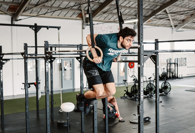 Gymnastics Ring Muscleup