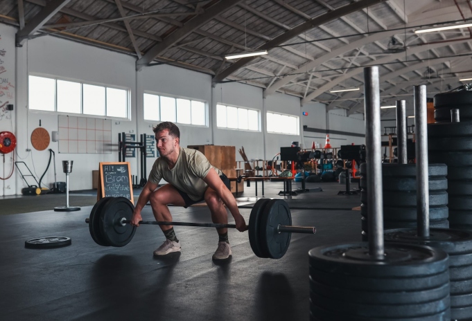 Strongman training in de Open Gym